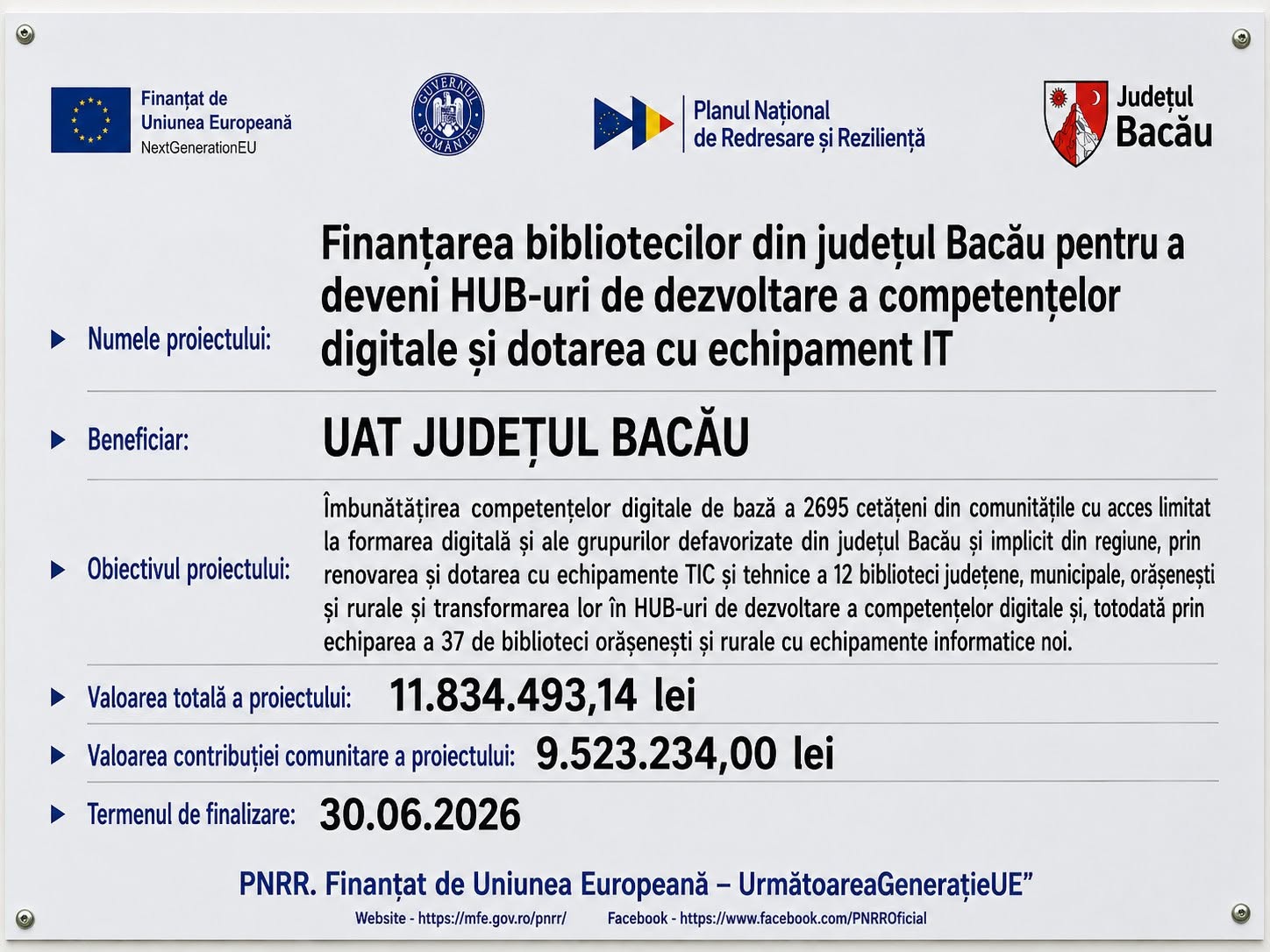 Un pas important spre viitor pentru comuna Stănișești!